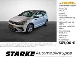 Silber (reflexsilber metallic) Gebraucht 2016 VW Touran Highline Van / Kleinbus | 17.280 € (Fairer Preis)