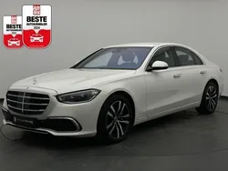 Designo diamantweiß bright Gebraucht 2021 Mercedes S500 Limousine | 72.900 €