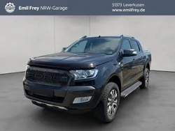Pantherschwarz metallic Gebraucht 2018 Ford Ranger Wildtrack Abholung | 24.490 € (Superpreis)