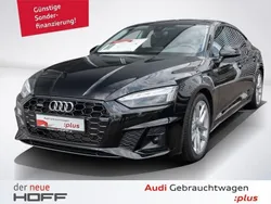 Mythosschwarz metallic Gebraucht 2024 Audi A5 Sportback S-Line Limousine | 40.975 € (Guter Preis)