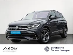 Grau (delfingrau metallic) Gebraucht 2022 VW Tiguan R-line SUV | 30.980 € (Fairer Preis)