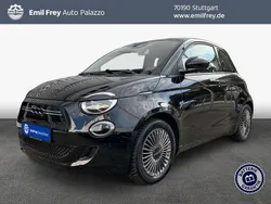 Onyx schwarz Gebraucht 2022 Fiat 500e Icon Limousine | 16.970 € (Superpreis)