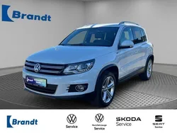 Pure white (metallic) Gebraucht 2015 VW Tiguan LOUNGE SUV | 14.990 € (Fairer Preis)