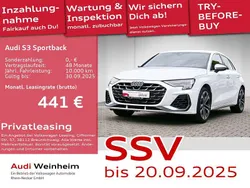 Arkonaweiß Gebraucht 2024 Audi S3 Ambiente Limousine | 41.499 € (Superpreis)