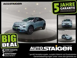 Lackierung olbia blau/typ aussenver Gebraucht 2022 Citroën e-C4 Shine Limousine | 16.999 € (Superpreis)