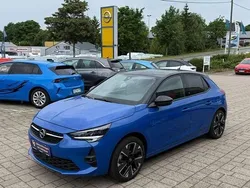 Perl blau (metallic) Gebraucht 2021 Opel Corsa-e Kleinwagen | 16.750 € (Etwas zu teuer)