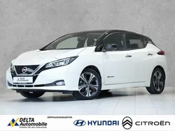 Pearl white/black m Gebraucht 2020 Nissan Leaf N-Connecta Kleinwagen | 13.490 € (Superpreis)