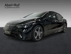 Unilack schwarz Gebraucht 2024 Mercedes EQE350 AMG Limousine | 54.989 € (Superpreis)