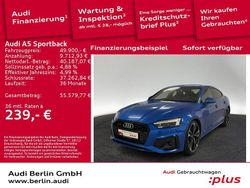 Individuallackierungen audi exclusive Gebraucht 2023 Audi A5 Sportback Business Kleinwagen | 49.900 €