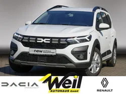 Weiß arktisweiß (weiß) Gebraucht 2024 Dacia Jogger Expression Van / Kleinbus | 20.990 € (Guter Preis)