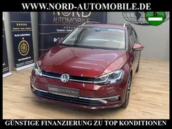 Cranberry red metallic (metallic) Gebraucht 2019 VW Golf VII Highline Kombi | 22.400 € (Teuer)