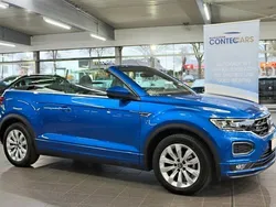Blau Gebraucht 2021 VW T-Roc Cabriolet R-line Cabrio | 26.950 € (Guter Preis)