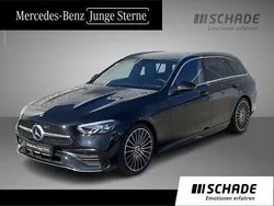 Schwarz Gebraucht 2023 Mercedes C200 AMG line Limousine | 39.550 € (Guter Preis)