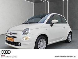 Weiß Gebraucht 2020 Fiat 500 Lounge Cabrio | 12.777 € (Fairer Preis)