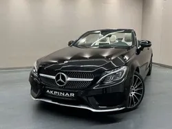 Schwarz Gebraucht 2018 Mercedes C400 AMG line Cabrio | 36.800 € (Fairer Preis)