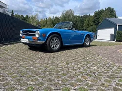 Blau Gebraucht 1973 Triumph TR6 Cabrio | 24.900 €