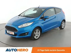 Blau Gebraucht 2014 Ford Fiesta Titanium Kleinwagen | 7.690 € (Fairer Preis)