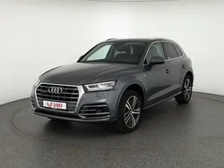 Monsungrau metallic (metallic) Gebraucht 2018 Audi Q5 S-Line SUV | 30.450 € (Guter Preis)
