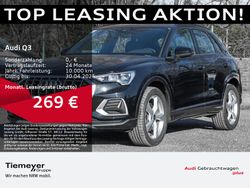Mythosschwarz metallic Gebraucht 2024 Audi Q3 Advanced Plus SUV | 43.790 € (Teuer)