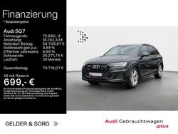 Mythosschwarz metallic Gebraucht 2022 Audi SQ7 S-Line SUV | 72.990 € (Etwas zu teuer)