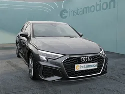Weiß Gebraucht 2023 Audi A3 Sportback S-Line Limousine | 32.340 € (Fairer Preis)