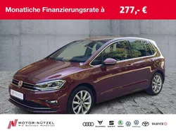 Cranberry red metallic Gebraucht 2020 VW Golf Sportsvan Highline Van / Kleinbus | 19.390 € (Fairer Preis)