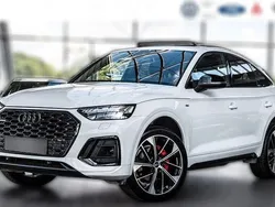 Weiß metallic Gebraucht 2023 Audi Q5 Sportback S-Line SUV | 49.660 € (Etwas zu teuer)