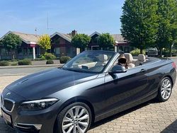 Grau Gebraucht 2018 BMW 220 Luxury Line Cabrio | 22.200 € (Fairer Preis)