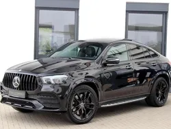 Obsidianschwarz metallic Gebraucht 2021 Mercedes GLE350e AMG Coupé | 59.900 € (Etwas zu teuer)