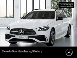 Weiß Gebraucht 2025 Mercedes C200 AMG Limousine | 43.900 € (Fairer Preis)
