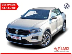 Ivory silber metallic (metallic) Gebraucht 2020 VW T-Roc Cabriolet Style Cabrio | 24.950 € (Teuer)