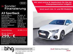 Ibisweiß Gebraucht 2023 Audi A3 Ambiente Limousine | 26.860 € (Fairer Preis)