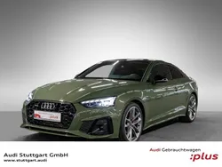 Distriktgrün metallic Gebraucht 2024 Audi A5 S-Line Coupé | 49.320 € (Superpreis)