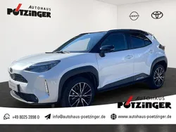 Platinum white / black Gebraucht 2024 Toyota Yaris Hybrid Plus | 36.490 € (Teuer)