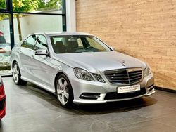 Silber Gebraucht 2013 Mercedes E200 AMG line Limousine | 17.580 € (Etwas zu teuer)