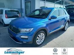 Ravennablau metallic Gebraucht 2021 VW T-Roc Sport SUV | 20.990 €