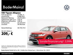 Kings red metallic (metallic) Gebraucht 2022 VW Tiguan Allspace Elegance SUV | 31.960 € (Superpreis)