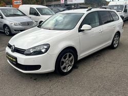 Weiß Gebraucht 2012 VW Golf VI Trendline Kombi | 4.950 € (Superpreis)