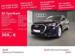 Mythosschwarz metallic Gebraucht 2022 Audi Q3 SUV | 29.850 € (Fairer Preis)