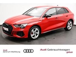 Tangorot metallic Gebraucht 2023 Audi A3 Sportback e-tron S-Line Kleinwagen | 26.990 € (Guter Preis)