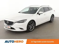 Weiß Gebraucht 2015 Mazda 6 Sports-Line Kombi | 14.320 € (Etwas zu teuer)