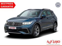 Nightshade blue metallic (metallic) Gebraucht 2020 VW Tiguan R-line SUV | 33.950 € (Fairer Preis)