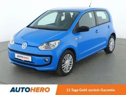 Blau Gebraucht 2015 VW up! Cup Kleinwagen | 8.890 € (Etwas zu teuer)
