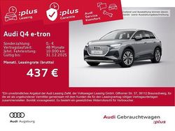 Grau Gebraucht 2025 Audi Q4 e-tron Sport SUV | 43.690 € (Fairer Preis)
