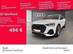 Weiß Gebraucht 2025 Audi Q3 Sportback S-Line SUV | 45.189 € (Etwas zu teuer)