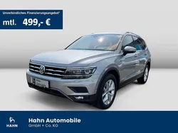 Pyrite silver metallic Gebraucht 2021 VW Tiguan Allspace Highline SUV | 30.850 € (Guter Preis)