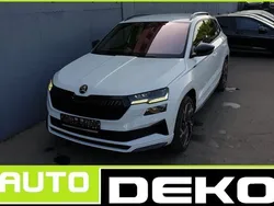 Moonweiss metallic Gebraucht 2022 Skoda Karoq SportLine SUV | 23.370 €