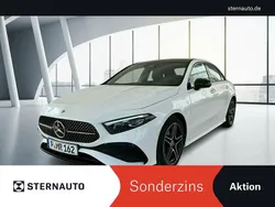 Unilack polarweiß Gebraucht 2025 Mercedes A200 AMG line Limousine | 35.700 € (Etwas zu teuer)