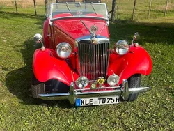 Rot Gebraucht 1973 MG TD Cabrio | 39.000 €