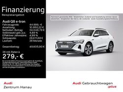 Gletscherweiß metallic Gebraucht 2023 Audi Q8 e-tron Advanced Plus SUV | 44.999 € (Superpreis)